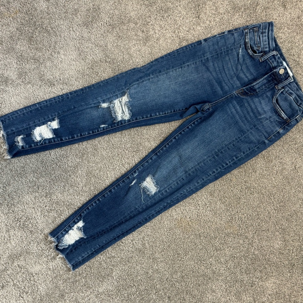 Buckle / Bridge by Gly - ultra high-rise ankle jeans women’s size 25 - Picture 5 of 5